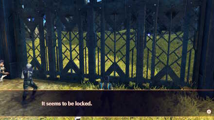 XC3 - locked gate