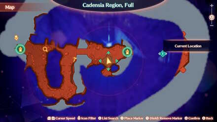 XC3 - front gate key map
