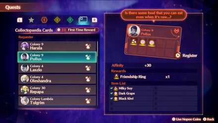 Use Collectibles to fill out Collectopaedias