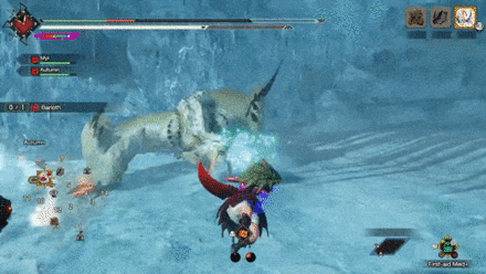 MH Rise Sunbreak - Barioth Tail Slam and Sweep Combo