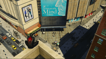 Stand a building away