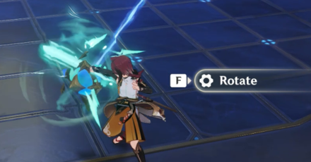 Genshin - Activating and Rotating the Device