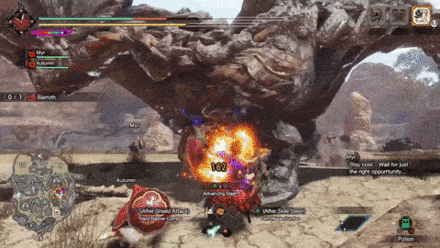 MH Rise Sunbreak - Barroth Chomping Head Slam Combo