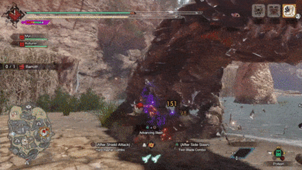 MH Rise Sunbreak - Barroth Furious Charge