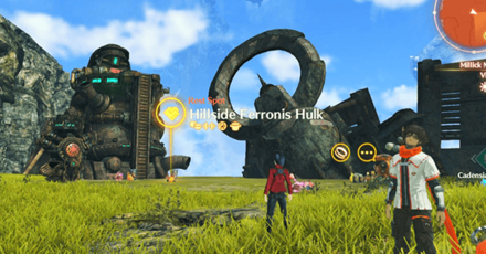 Xenoblade Chronicles 3 - Hillside Ferronis Hulk Overworld