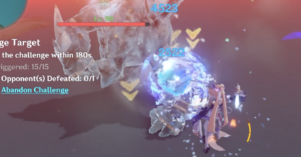 Genshin - Frozen Geovishap