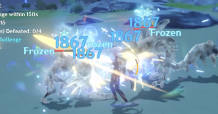 Genshin - Frozen Reaction