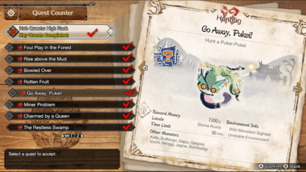 MH RIse Sunbreak - Go Away, Pukei!