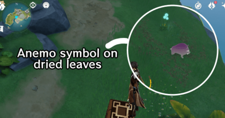 Genshin - Minacious Isle Totem Puzzle #3 Anemo Symbol