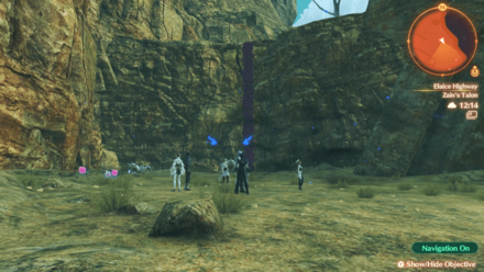 Xenoblade Chronicles 3 -First Climbable Wall