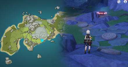 Genshin - Minacious Isle Totem Puzzle #5 Location