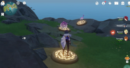 Genshin - Minacious Isle Totem Puzzle #5 Walkthrough