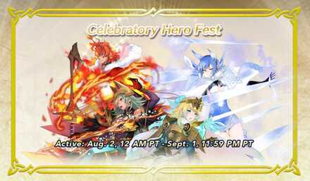 Celebratory Hero Fest Fire Emblem Heroes FEH