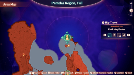 Xenoblade 3 - Frolicking Parker Map Location