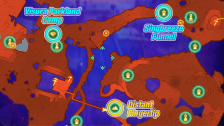 Xenoblade Chronicles 3 - Distant Fingertip Map Location