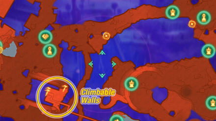 Xenoblade Chronicles 3 - Distant Fingertip Climbable Wall Locations