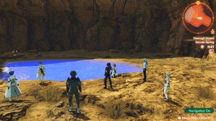 Xenoblade Chronicles 3 - Serrato Spring World View