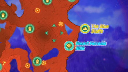 Xenoblade Chronicles 3 - The Blue Bluffs Map Location