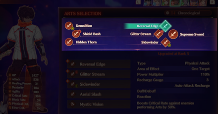 Xenoblade Chronicles 3 - Set up Arts with Combos in Mind