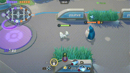 Pokemon UNITE - Alolan Ninetales Quick Push and freeze Combo