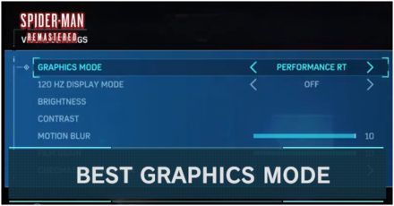Best Graphics Mode