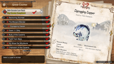 MH Rise Sunbreak - HR 3 Tobi-Kadachi Quest