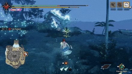 MH Rise Sunbreak - Tobi-Kadachi Charged Gliding Tail Sweep