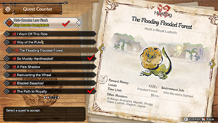 MH Rise Sunbreak - Royal Ludroth The Flooding Flooded Forest