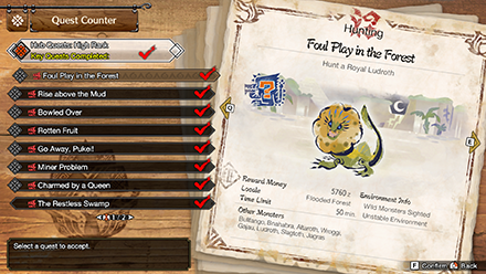 MH Rise Sunbreak - Royal Ludroth Foul Play in the Forest