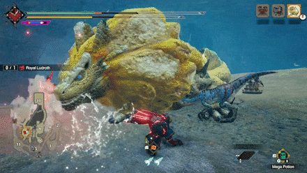 MH Rise Sunbreak - Royal Ludroth Water Bomb