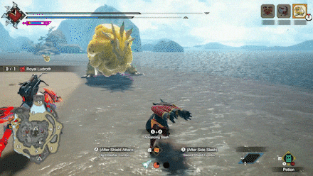 MH Rise Sunbreak - Royal Ludroth Leaping Body Slam