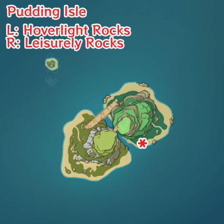 Genshin - Dream Form Animal Locations - Pudding Isle Hoverlight-Leisurely