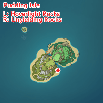 Genshin - Dream Form Animal Locations - Pudding Isle Hoverlight-Unyielding