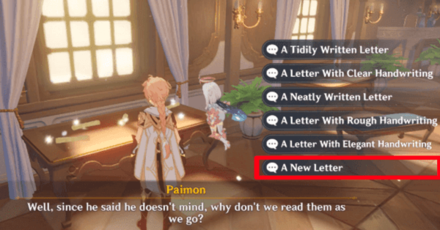 Genshin - A New Letter