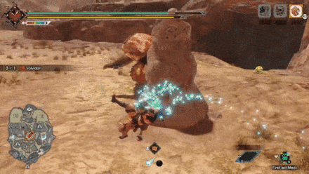 MH Rise Sunbreak - Volvidon Circling Ball Roll