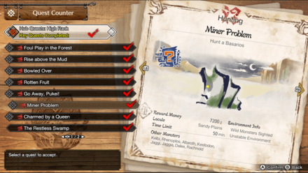 MH Rise Sunbreak - Miner Problem