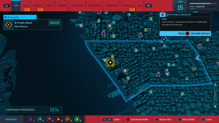 fresh start map view