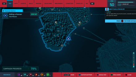 Spider-Man Remastered - Aiding a Human Map