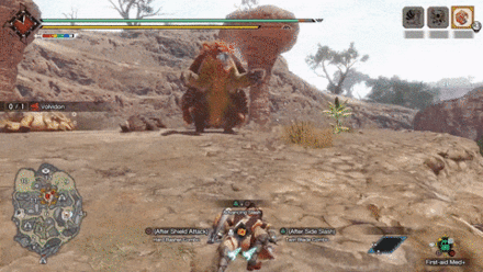 MH Rise Sunbreak - Volvidon Jumping Ball Slam