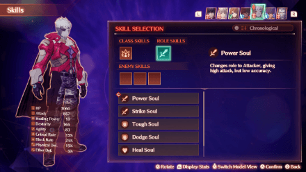 Xenoblade Chronicles 3 Soulhacker Role Skills