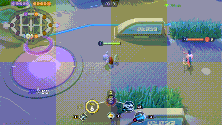 Pokemon UNITE - Blastoise Upgraded Bash and Push Combo