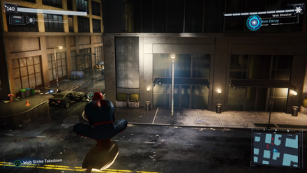 up the water spout location view