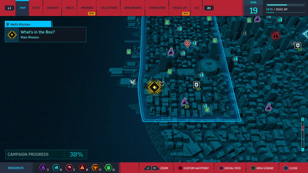 whats in the box map view