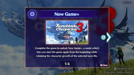 XC3 - New Game Plus