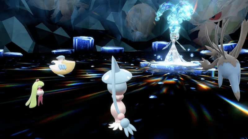 Pokemon SV - Gardevoir Tera Raid Battle