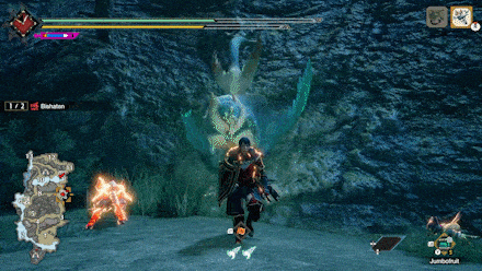 MH Rise Sunbreak - Bishaten Wall Cling