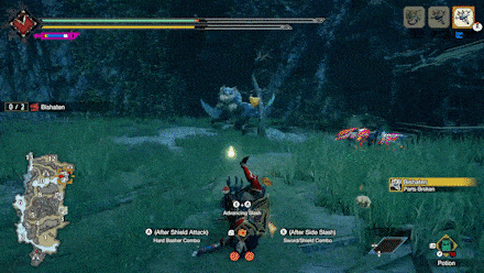 MH Rise Sunbreak - Bishaten Parafruit Tail Attack