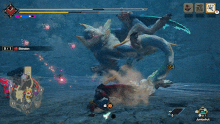 MH Rise Sunbreak - Bishaten Balancing Claw Swipes