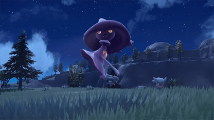 Pokemon Scarlet and Violet - Misdreavus and Mismagius