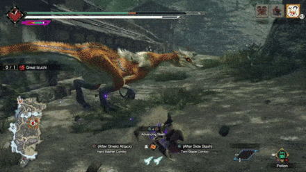 MH Rise Sunbreak - Great Izuchi Performs Tail Slam Attacks More Often